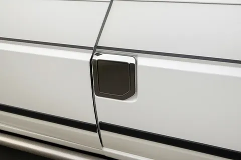 Накладка на бак без лого (OmsaLine, нерж) для Volkswagen T4 Transporter 1990-2003 рр — Volkswagen T4 Transporter 1990-2003 гг. DianaParts