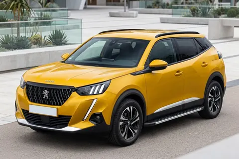Бокові пороги Duru (2 шт., Алюміній) для Peugeot 2008 2019- рр — Peugeot 2008 2019- гг. DianaParts