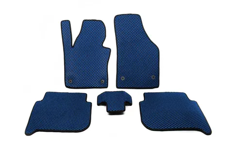 Килимки EVA (Синій) для Volkswagen Touran 2003-2010 рр — Volkswagen Touran 2003-2010 гг. DianaParts