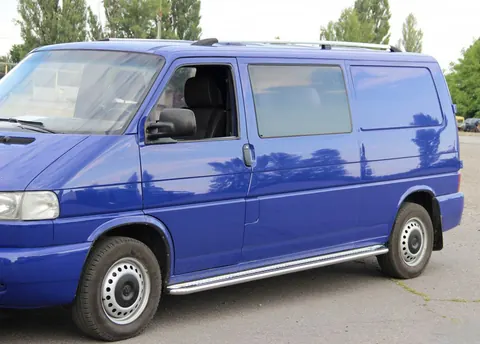 Рейлінги Хром Довга база, Металеві ніжки для Volkswagen T4 Caravelle/Multivan 1990-2003 рр — Volkswagen T4 Caravelle/Multivan 1990–2003 гг. DianaParts