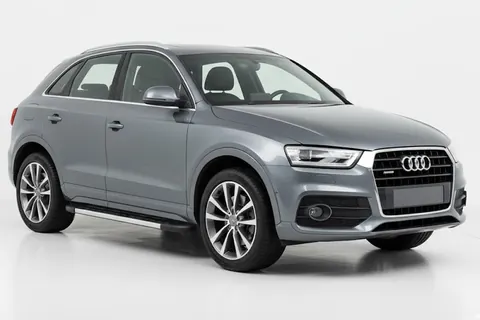 Бокові пороги Duru (2 шт., Алюміній) для Ауди Q3 2011-2019 рр — Audi Q3 2011-2019 гг. DianaParts