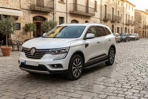 Бокові пороги Bosphore Black (2 шт., алюміній) для Renault Koleos 2016-2024 рр — Renault Koleos 2016-2024 гг. DianaParts