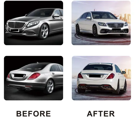 Комплект рестайлінгу S63 AMG-2018 для Mercedes S-сlass W222 2013-2022 рр — Mercedes S-сlass W222 2013-2022 гг. DianaParts