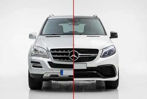Комплект рестайлінгу в W166 GLE63 AMG для Mercedes ML W164 2005-2011 рр — Mercedes ML W164 2005-2011 гг. DianaParts