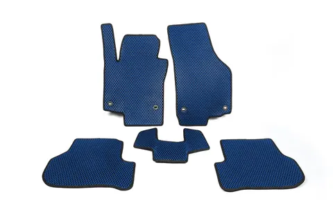 Килимки EVA (Синій) для Volkswagen Golf 6 2008-2014 рр — Volkswagen Golf 6 2008-2014 гг. DianaParts