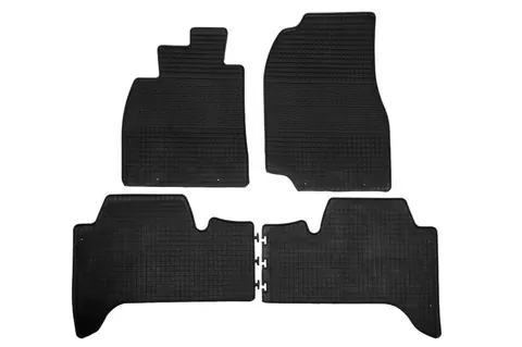 Гумові килимки (4 шт, Polytep) для Toyota Land Cruiser 100 1998-2007 рр — Toyota Land Cruiser 100 1998-2007 гг. DianaParts