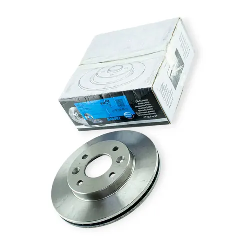 Диск гальмівний Renault Kangoo I 1.2-1.4-1.9D, Clio II, Megane I, 19, передній (238mmx20mm) SAMKO — Автозапчастини DianaParts