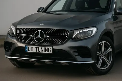 Передня решітка Diamond Black (2015-2019) Без місця під камеру для Mercedes GLC X253 рр — Mercedes GLC X253 2015-2022 гг. DianaParts