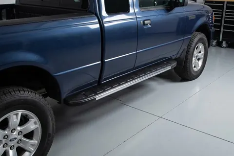 Бокові пороги Duru (2 шт., Алюміній) для Ford Ranger 2007-2011 рр — Ford Ranger 2007-2011 гг. DianaParts