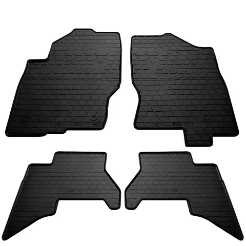Гумові килимки (4 шт, Stingray Premium) 2006-2010 для Nissan Pathfinder R51 рр — Nissan Pathfinder R51 2005-2014 гг. DianaParts