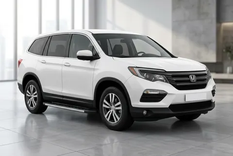 Бокові пороги Duru (2 шт., Алюміній) для Honda Pilot 2015-2022 рр — Honda Pilot 2015-2022 гг. DianaParts
