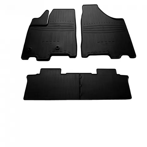 Килимки Stingray (6-7 місць, 4 шт) для Toyota Sienna 2010-2020 рр — Toyota Sienna 2010-2020 гг. DianaParts