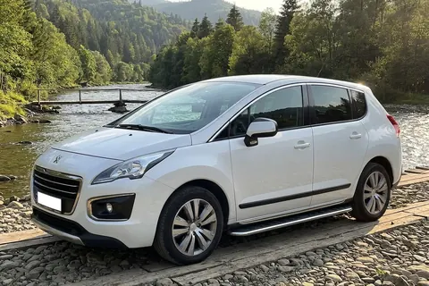 Бокові пороги Maydos V1 (2 шт., алюміній -2026 нерж) 2008-2014 для Peugeot -2016 рр — Peugeot 3008 2008-2016 гг. DianaParts