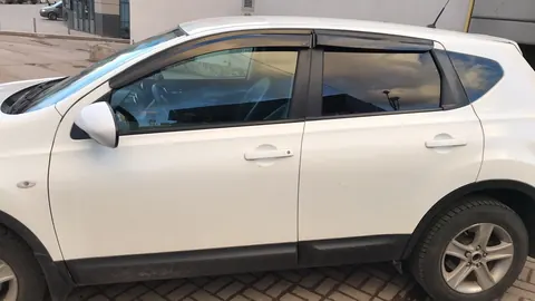 Вітровики (4 шт., Sunplex Sport) для Nissan Qashqai 2010-2014 рр — Nissan Qashqai 2010-2014 гг. DianaParts