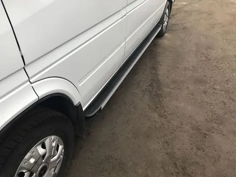 Бокові пороги Maya (2 шт., алюміній) Середня база для Volkswagen LT 1995-2006 рр — Volkswagen LT 1995-2006 гг. DianaParts