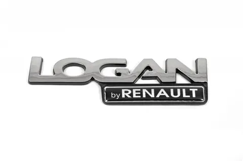 Напис by Renault Logan (14,5 см) для Renault Logan MCV 2005-2013 рр — Renault Logan MCV 2005-2013 гг. DianaParts