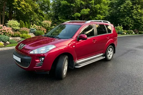 Бокові пороги Maydos V2 (2 шт., алюміній -2026 нерж) для Peugeot 4007 2007-2013 рр — Peugeot 4007 2007-2013 гг. DianaParts