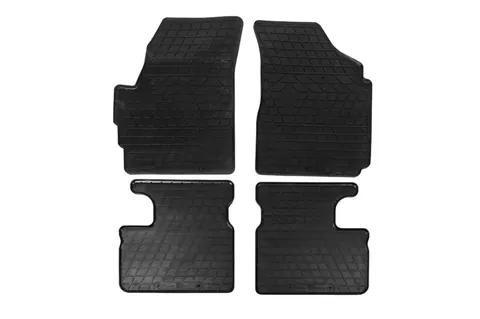 Гумові килимки (4 шт, Stingray Premium) Premium, без запаху для Chevrolet Spark 2004-2009 рр — Chevrolet Spark 2004-2009 гг. DianaParts