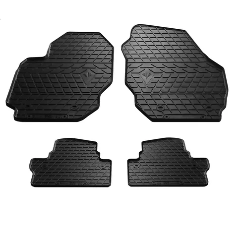 Гумові килимки (4 шт, Stingray Premium) для Volvo V70 2000-2007 рр — Volvo V70 2000-2007 гг. DianaParts