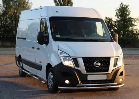 Передній захист ST016 (нерж.) для Renault Master 2011-2023 рр — Renault Master 2011-2023 гг. DianaParts