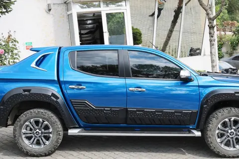 Молдинг двері EuroCap (6 шт, ABS) для Fiat Fullback 2016- рр — Fiat Fullback 2016- гг. DianaParts