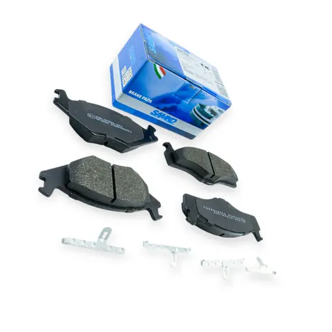 Колодки гальмівні Volkswagen Golf II (1983-1991), Passat (1980-1986), Polo (1981-1994) передні (5SP225) SAMKO — Гальмівна система DianaParts