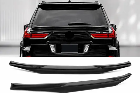 Спойлер нижній V2 (2016-2023) Білий колір для Lexus LX570/450d рр — Lexus LX570/450d 2008-2022 гг. DianaParts