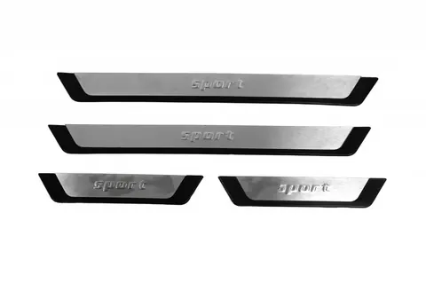 Накладки на пороги (4 шт.) Sport для BMW X3 F25 2011-2018 рр — BMW X3 F25 2011-2018 гг. DianaParts