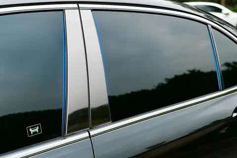Молдинг дверних стійок (6 шт, нерж.) для Honda Civic Sedan VIII 2006-2011 рр — Honda Civic Sedan VIII 2006-2011 гг. DianaParts