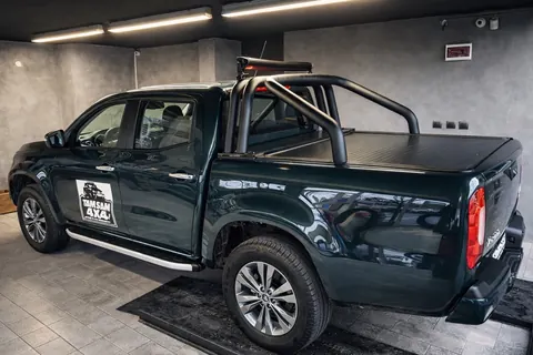 Бокові пороги Fullmond (2 шт., алюміній) для Mercedes X class 2017-2020 рр — Mercedes X class 2017-2020 гг. DianaParts