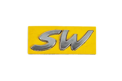 Напис SW (64мм на 21мм) для Peugeot 307 2001-2008 рр — Peugeot 307 2001-2008 гг. DianaParts