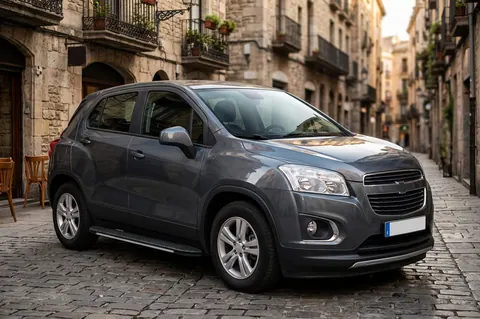 Бокові пороги Bosphorus Grey (2 шт., алюміній) для Chevrolet Trax 2012-2023 рр — Chevrolet Trax 2012-2023 гг. DianaParts