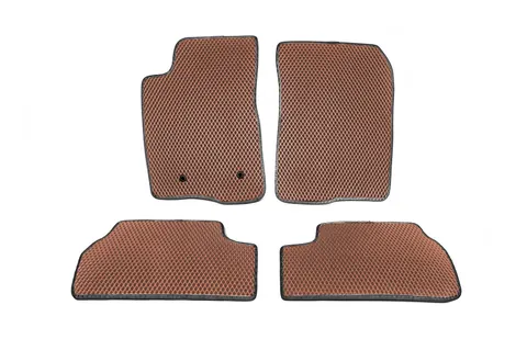 Килимки EVA (Коричневий) для Toyota Corolla Verso 2004-2009 рр — Toyota Corolla Verso 2004-2009 гг. DianaParts