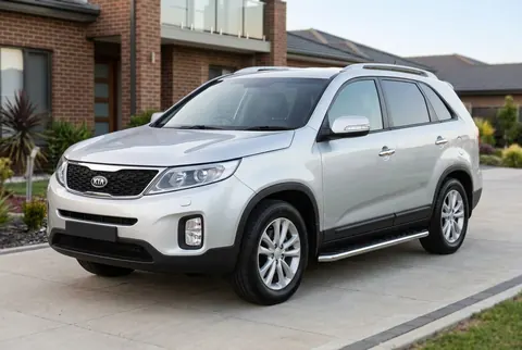 Бокові пороги Maydos V1 (2 шт., Алюміній -2026 нерж) 2010-2013 для Kia Sorento II XM рр — Kia Sorento II XM 2009-2014 гг. DianaParts