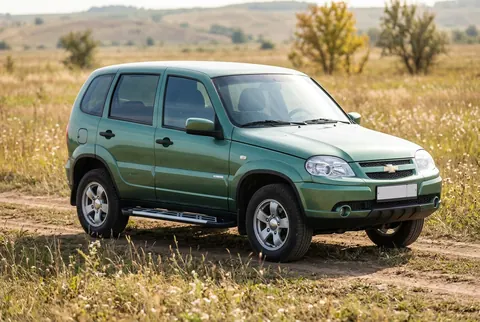 Бокові пороги Sunrise (2 шт., алюміній) для Chevrolet Niva 1998-2020 рр — Chevrolet Niva 1998-2020 гг. DianaParts