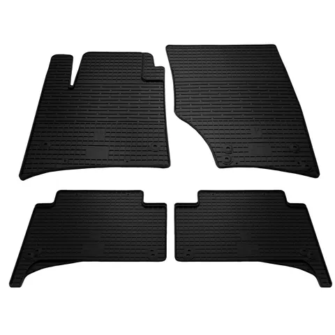 Гумові килимки (4 шт, Stingray Premium) для Porsche Cayenne 2003-2010 рр — Porsche Cayenne 2003–2010 гг. DianaParts