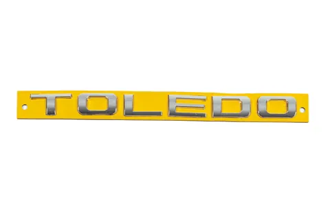 Напис Toledo 210мм на 17мм для Seat Toledo 2012-2019 рр — Seat Toledo 2012-2019 гг. DianaParts