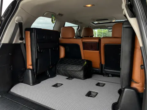 Килимок багажника 2 шт (EVA, 7 місць, Сірий) для Lexus LX570/450d 2008-2022 рр — Lexus LX570/450d 2008-2022 гг. DianaParts