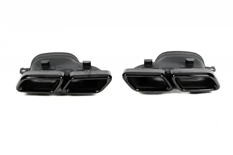 Насадки на глушник Black AMG для Mercedes GLE/ML сlass W166 2011-2018 рр — Mercedes GLE/ML сlass W166 2011-2018 гг. DianaParts