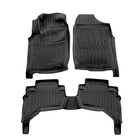 Килимки Stingray 3D (arabic version, 5 шт) для Mitsubishi L200 2006-2015 рр — Mitsubishi L200 2006-2015 гг. DianaParts