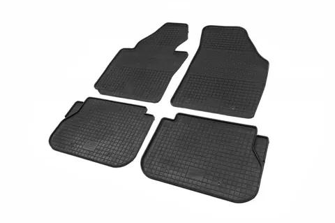 Гумові килимки (4 шт, Polytep) для Volkswagen Caddy 2015-2020 рр — Volkswagen Caddy 2015-2020 гг. DianaParts