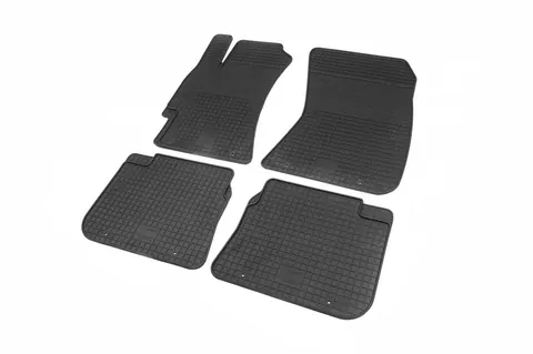 Гумові килимки (4 шт, Polytep) для Subaru Impreza 2007-2011 рр — Subaru Impreza 2007-2011 гг. DianaParts