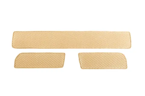 Килимки на пороги (3 шт, EVA, Бежевий) для Volkswagen Crafter 2006-2016 рр — Volkswagen Crafter 2006-2016 гг. DianaParts