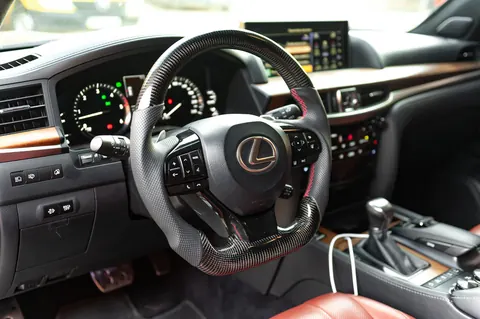 Кермо у зборі анатомічний (карбон) для Lexus LX570/450d 2008-2022 рр — Lexus LX570/450d 2008-2022 гг. DianaParts