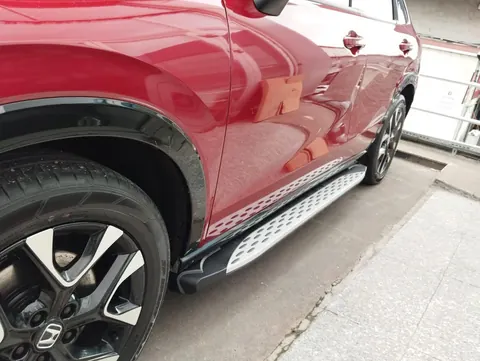 Бокові пороги Shining (2 шт., Алюміній) для Honda ZR-V 2022- рр — Honda ZR-V 2022- гг. DianaParts
