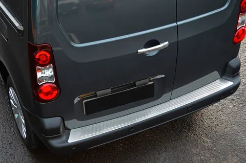 Накладки на задній бампер OmsaLine (нерж.) для Peugeot Partner Tepee 2008-2018 рр — Peugeot Partner Tepee 2008-2018 гг. DianaParts