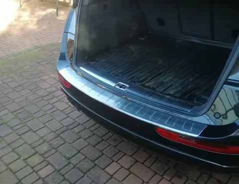 Накладка на задній бампер OmsaLine (нерж.) для Ауди Q5 2008-2017 рр — Audi Q5 2008-2017 гг. DianaParts