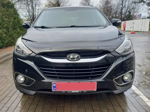 Дефлектор капоту (EuroCap) для Hyundai IX-35 2010-2015 рр — Hyundai IX-35 2010-2015 гг. DianaParts