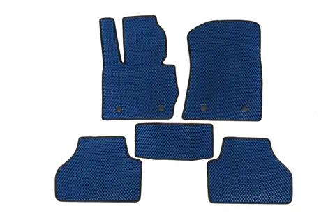 Килимки EVA (Синій) для BMW X3 F25 2011-2018 рр — BMW X3 F25 2011-2018 гг. DianaParts