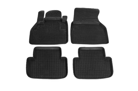 Гумові килимки з бортом (4 шт, Polytep) для Mercedes Citan 2013-2021 рр — Mercedes Citan 2013-2021 гг. DianaParts